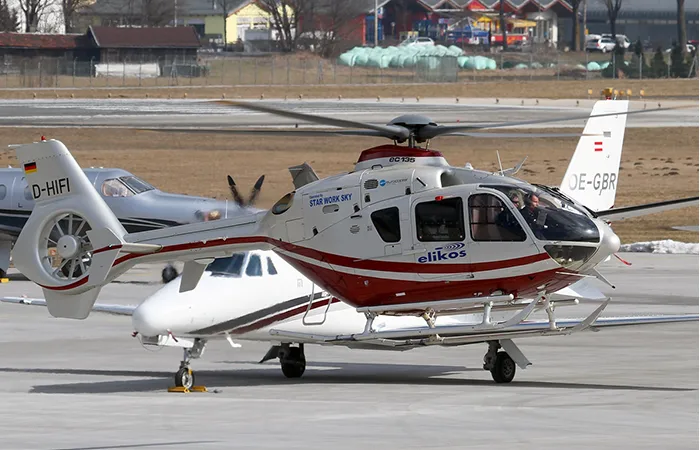 Heli taxi transfer per aeroporti